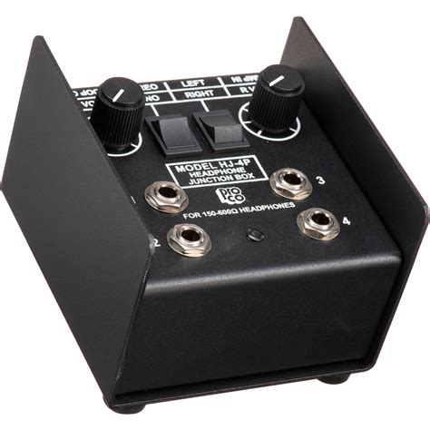 pro co hj4p 4-ch headphone junction box|Pro Co HJ4P 4.